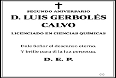 Luis Gerbolés Calvo